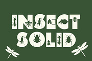 Insect AZ Font, a Symbol Font by Fourteen Letter (Thumbnail 2 of 8)