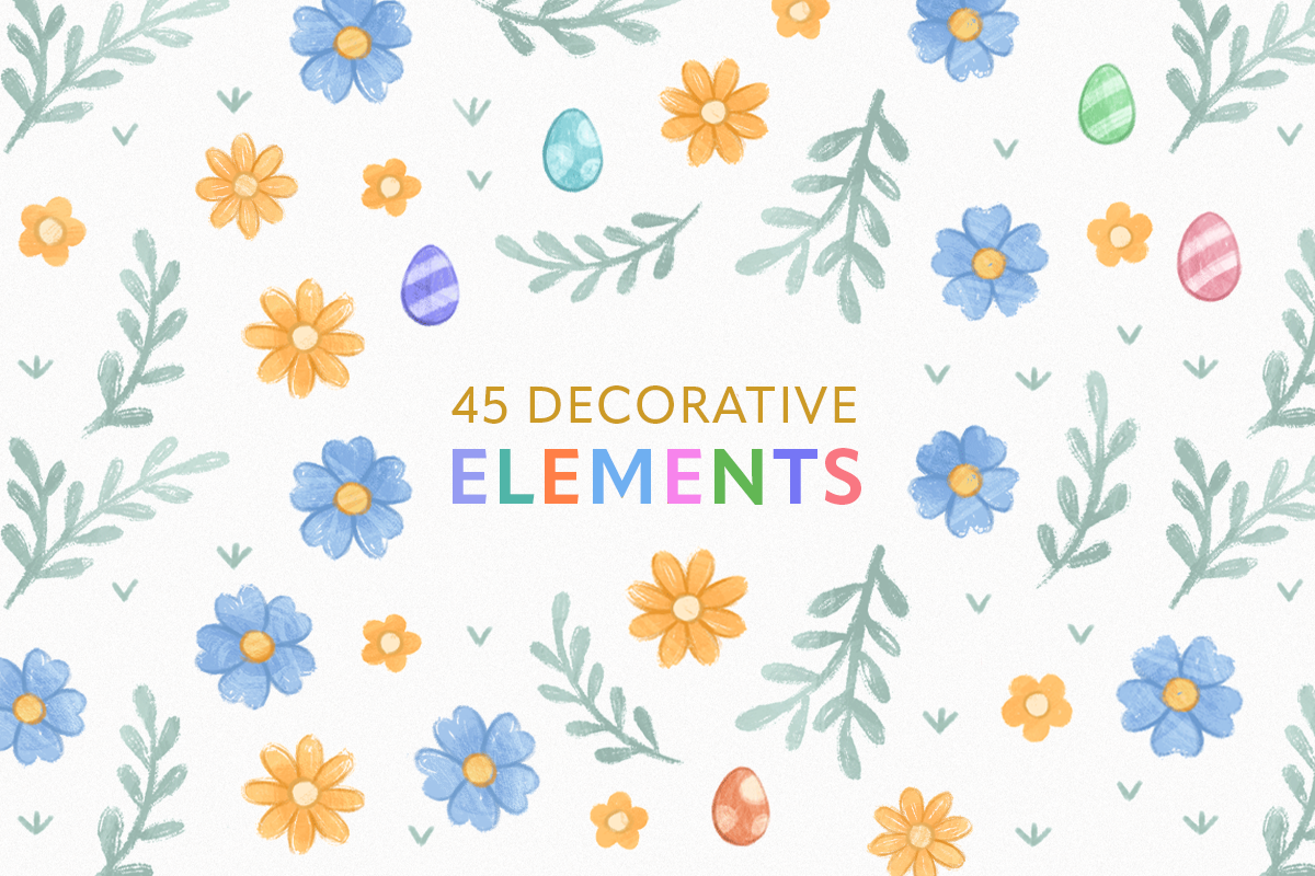 Hoppy Bunnies Easter Illustrations, an Animal Illustration by FalcoCreative (Photo 4 of 9)