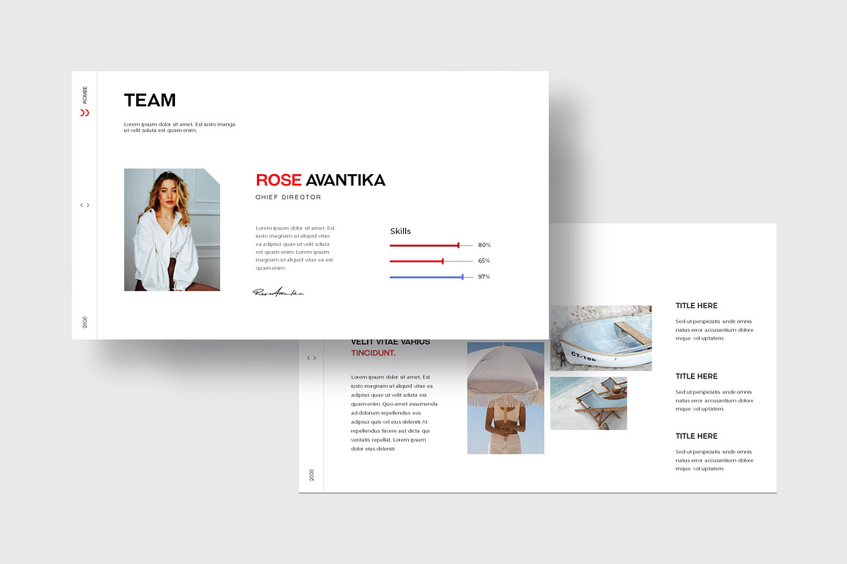 Romee Business Presentation Template, a Presentation Template by evgenystudio (Photo 2 of 10)