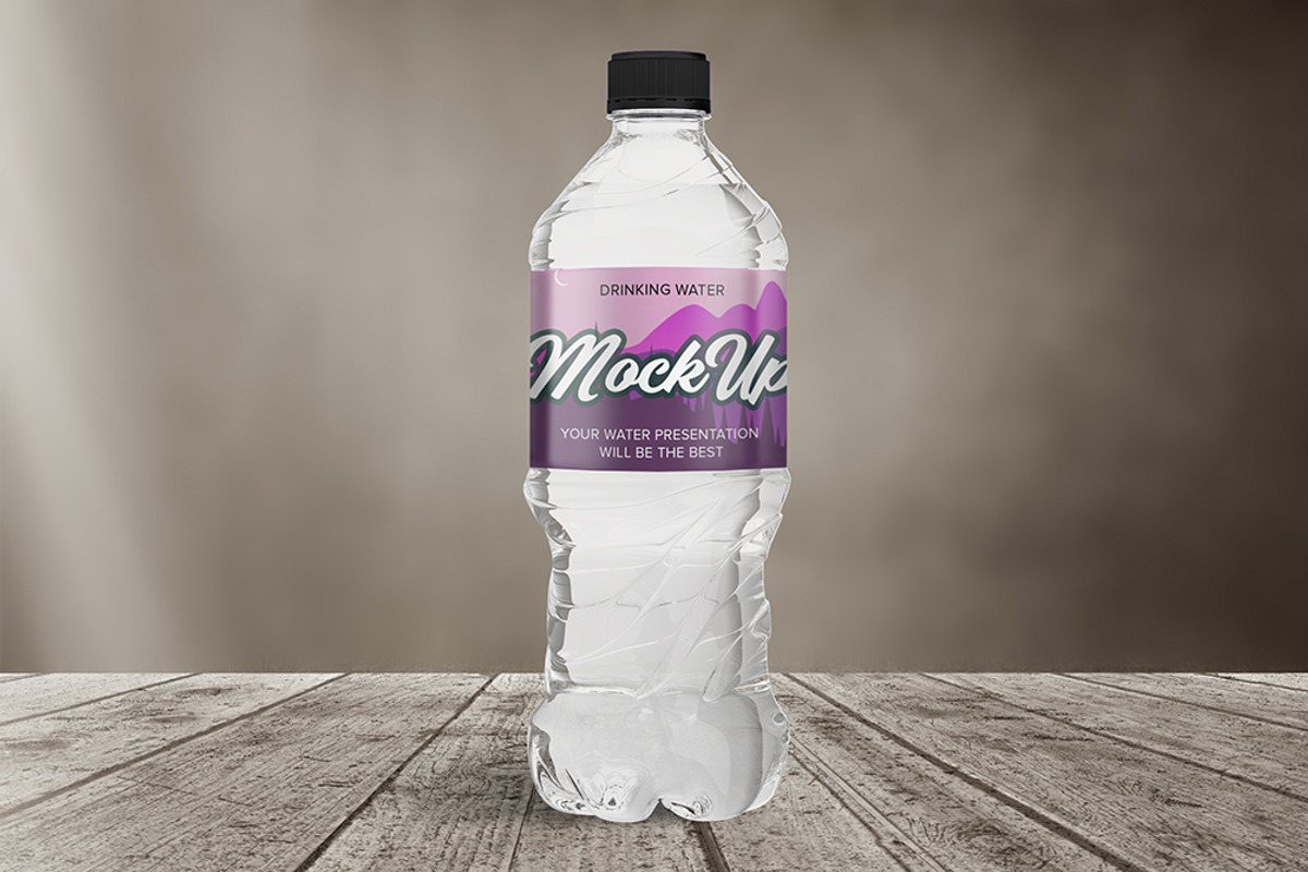 Bottle Water Mockup, a Packaging Mockup by shaman (Photo 4 of 5)
