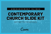 Canva Church Slide Kit Templates, a Presentation Template by Mike Brennan Art & Design (Thumbnail 1 of 6)