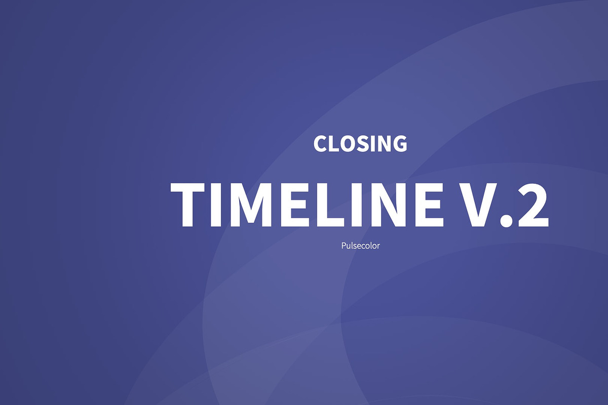 Timeline V.2 PowerPoint Slides, a Presentation Template by Pulsecolor (Photo 34 of 37)