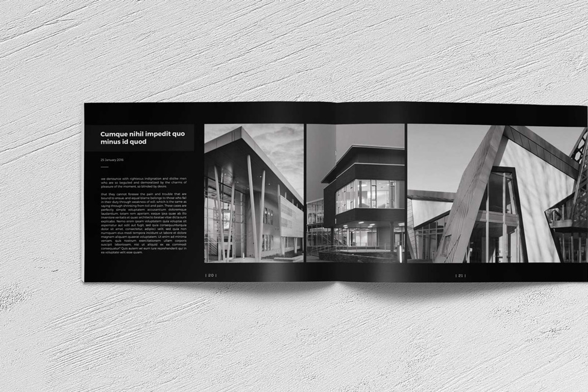 Architecture Brochure, a Brochure Template by New Lines (Photo 12 of 12)