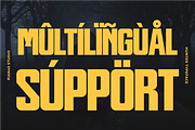 Hunter - Futuristic Sans Display, a Sans Serif Font by Pian45 Studio (Thumbnail 7 of 8)
