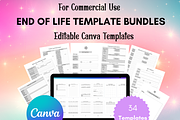 End Of Life Planner Canva Templates, a Brochure Template by LA Design (Thumbnail 1 of 9)