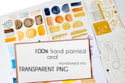 Modern watercolor painted, a Texture Graphic by Big Bundles Shop (Thumbnail 6 of 6)