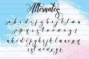 Orris Root, a Script Font by individuel (Thumbnail 5 of 7)