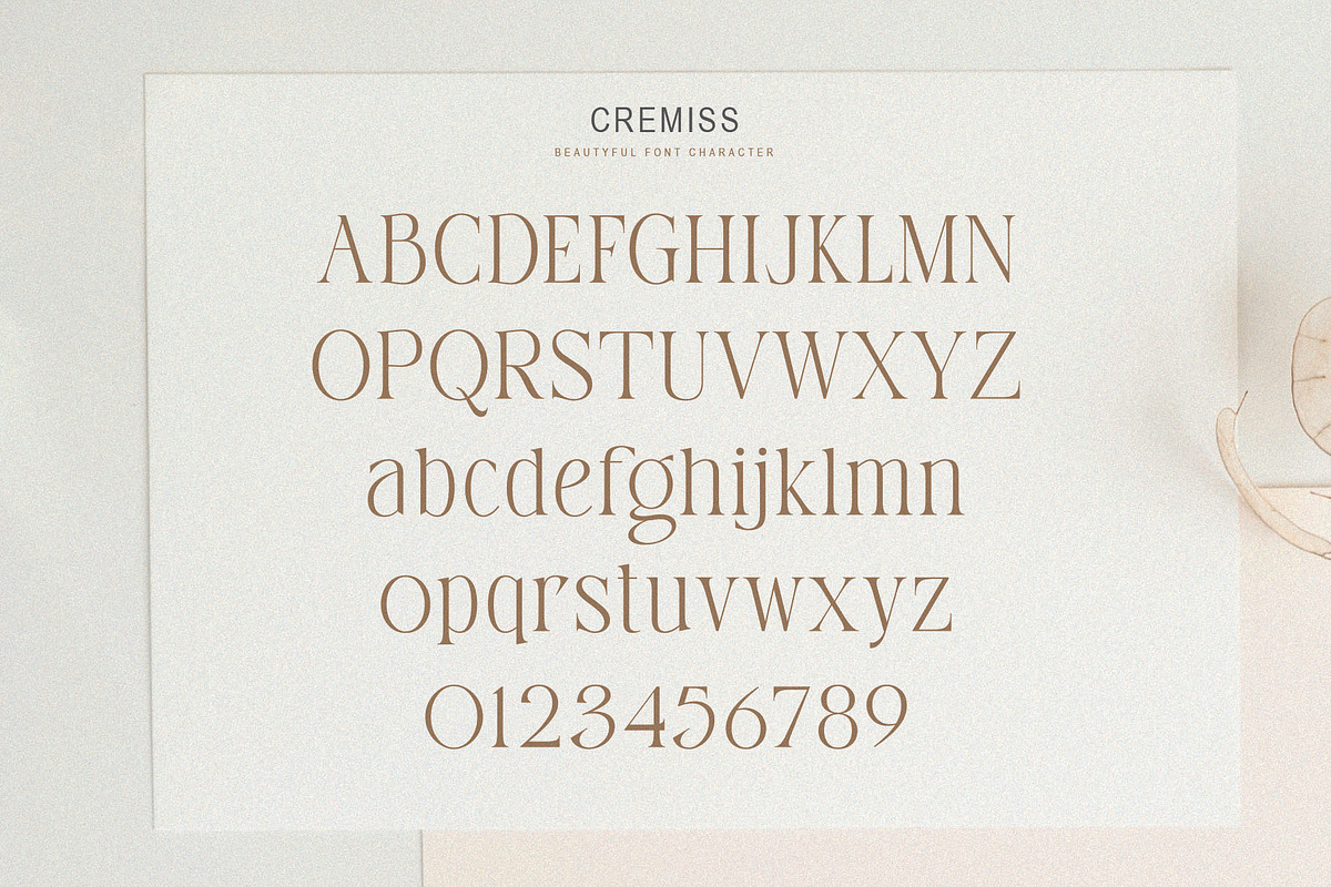 CREMISS || Font Duo, a Serif Font by ToniStudio (Photo 5 of 11)