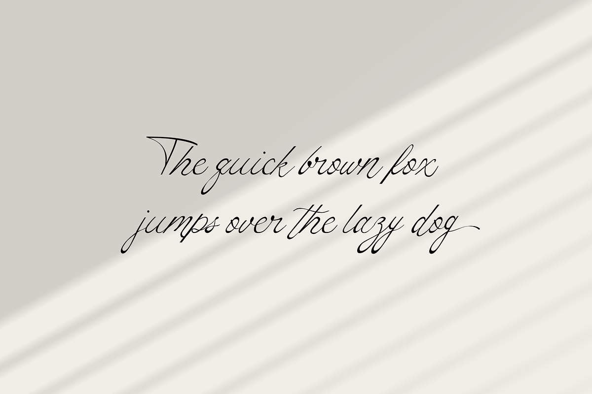 Amberose - Handdrawn Script, a Script Font by Product Experience (Photo 6 of 8)