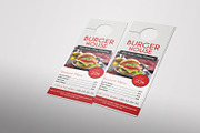 Restaurant Door Hanger, a Stationery Template by DGTouch (Thumbnail 2 of 4)