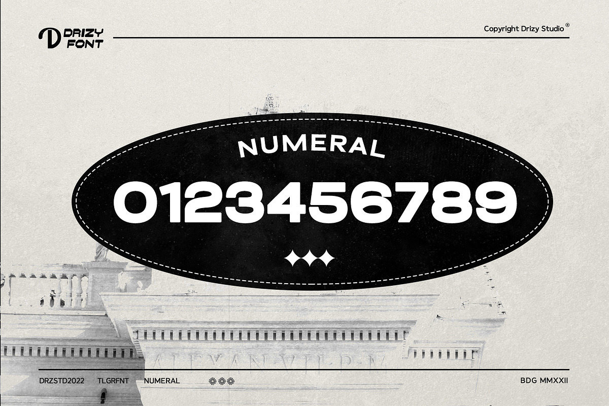 Telgra - Modern Expanded Font, a Sans Serif Font by Drizy (Photo 3 of 9)