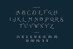 Bollent - Modern And Luxury Typeface