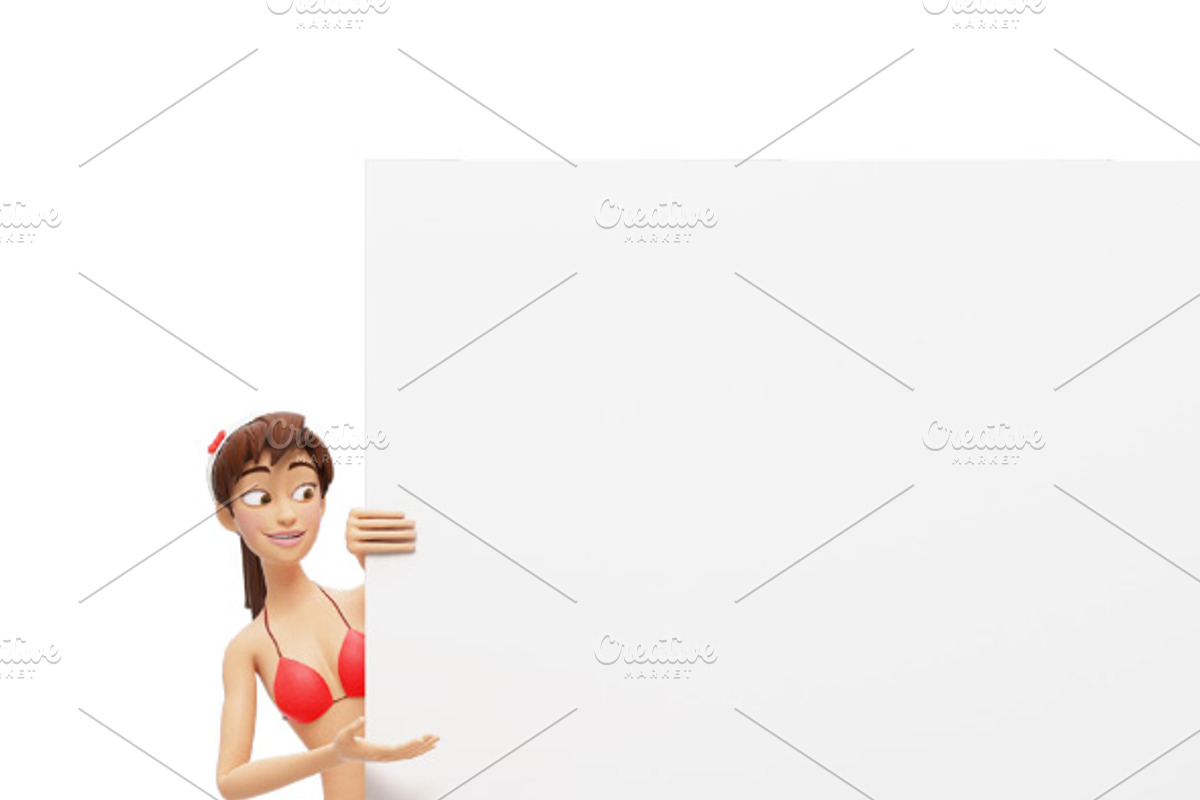 35 Promo Mock-Ups w/ Swimsuit Jenny, an iPad Mockup by Oleg Ribar (Photo 18 of 30)