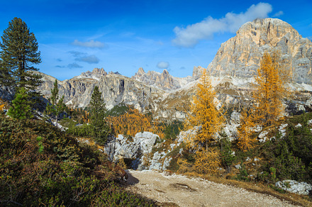 Alpine place and autumn scenery, a Nature Photo by Alpine Dreams