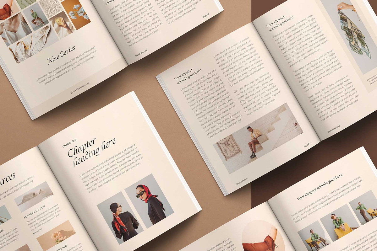 CHESTNUT | Ebook Template Canva, a Magazine Template by Sierra Creative Studio (Photo 10 of 13)