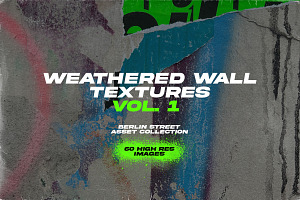 Weathered Wall Textures Vol. 1