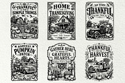 Thanksgiving Signs SVG Graphics, a Seasonal Illustration by DENIDigitalArtSudio (Thumbnail 4 of 7)