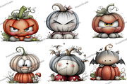Spooky Pumpkin Halloween Pumpkin, an Illustration by DreamArtGraphic (Thumbnail 4 of 5)