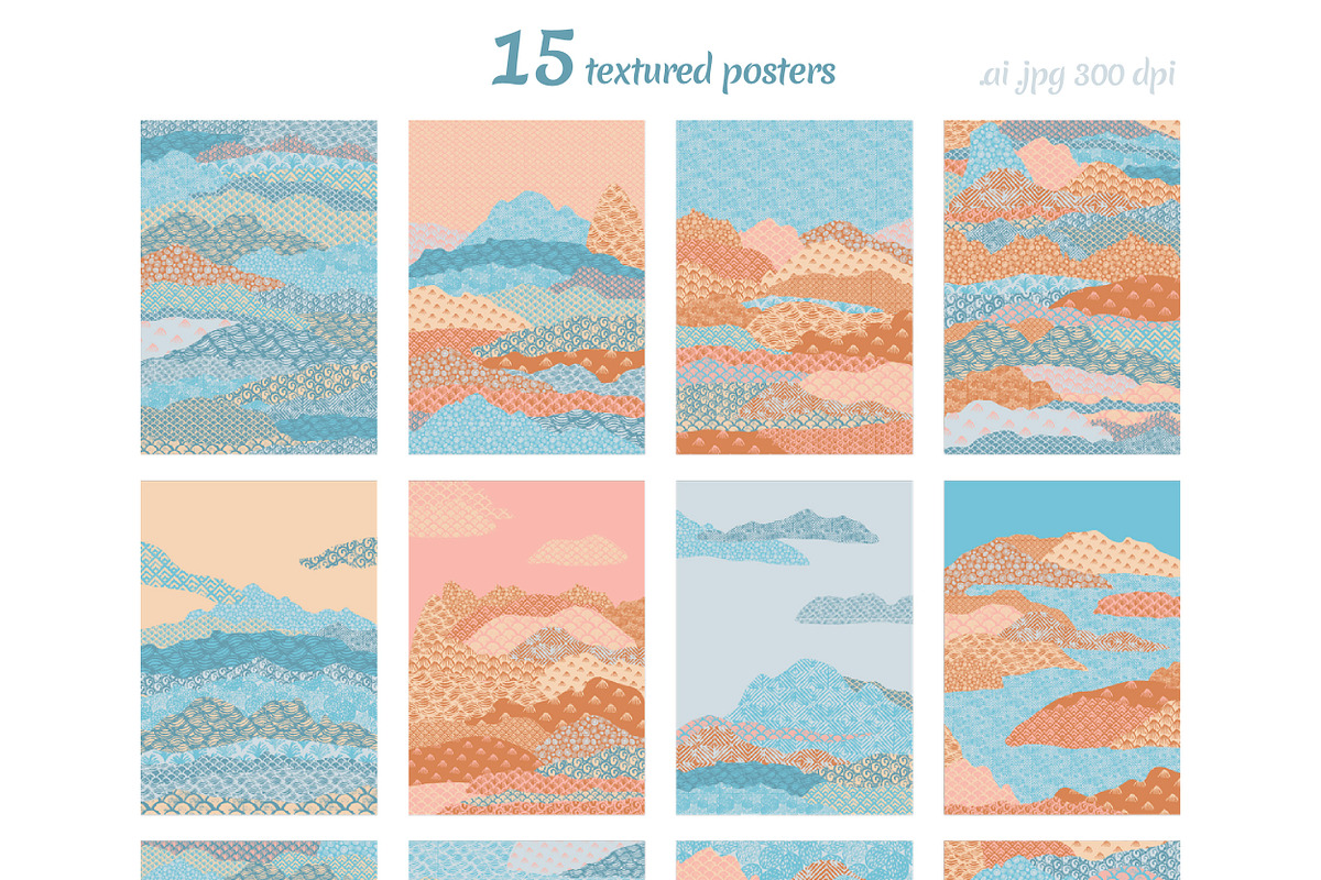 Abstract Japanese Landscape Creator, an Object Graphic by Julie&Taily (Photo 17 of 23)