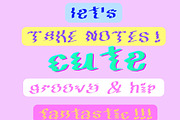 NEW WAVE a modern wave Display font, a Handwritten Font by Eryn Rose Design (Thumbnail 10 of 12)