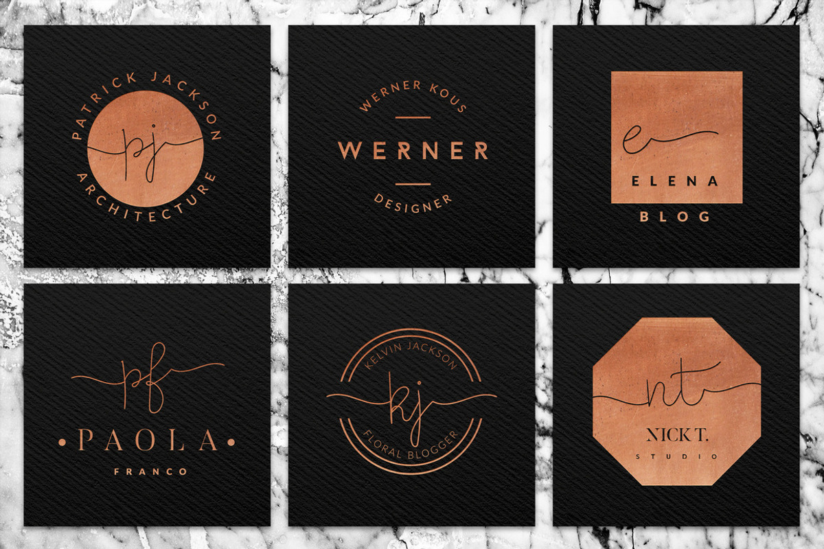 Elegant Logo Pack VOL 3, a Branding & Logo Template by GraphicDash (Photo 3 of 6)