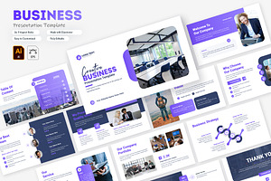 Business Presentation Template, a Presentation Template by zahidhossainalif