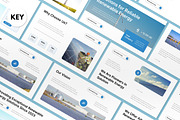 White Blue Renewable Energy Keynote, a Presentation Template by graphicook (Thumbnail 1 of 8)