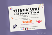 Fitness & Wellness Thank You Card, a Card Template by Elegant_Studio44 (Thumbnail 2 of 6)