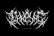 Maskdown | Black Metal Font Vol. 1, a Blackletter Font by Madhaline Studio (Thumbnail 3 of 9)