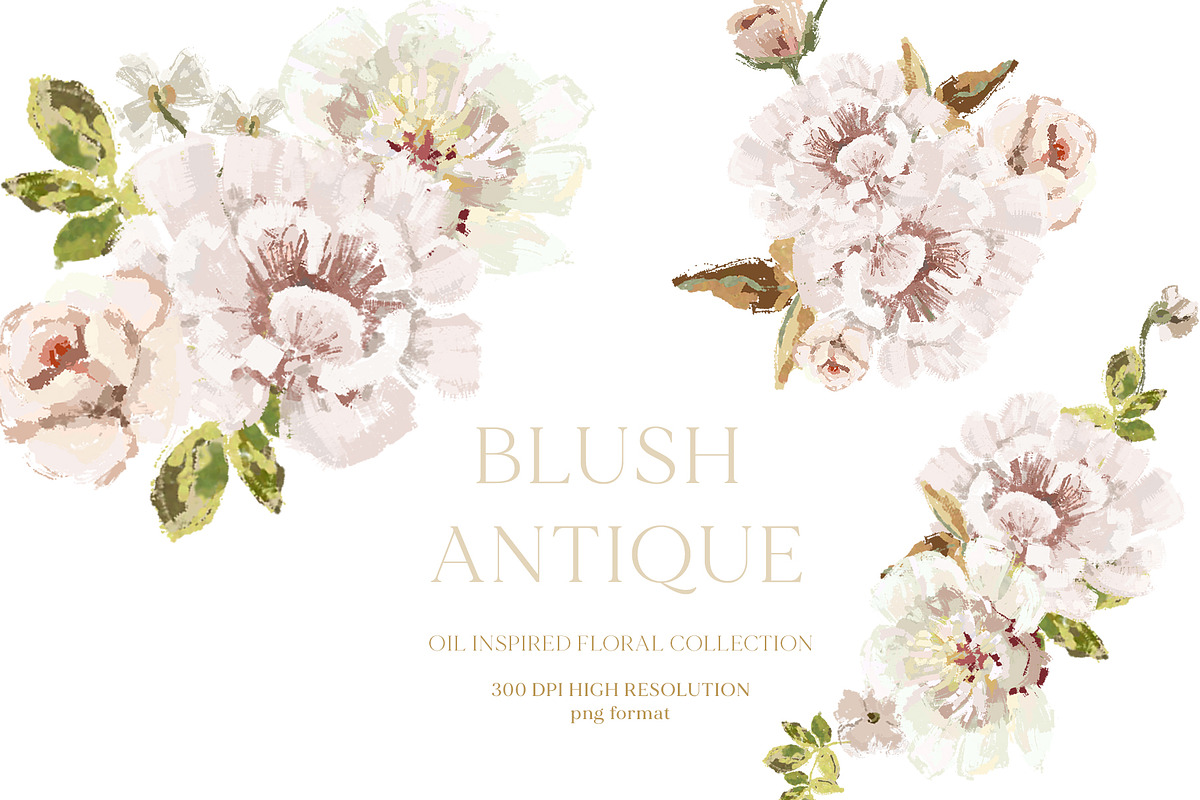 -20% Blush Antique Floral collection, an Illustration by Grace Noboa Illustrations (Photo 6 of 8)