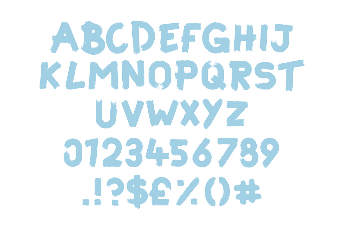 Polar Typeface | Brush Font preview 2