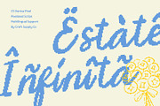CS Danica Pixel, a Script Font by Craft Supply Co. (Thumbnail 7 of 8)
