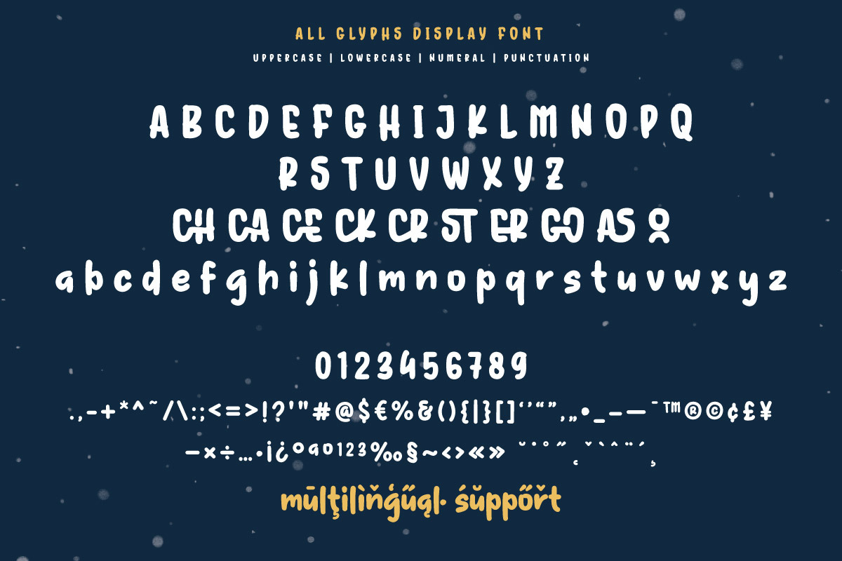 Chorun - Christmas Display Font, a Sans Serif Font by productype1 (Photo 10 of 10)