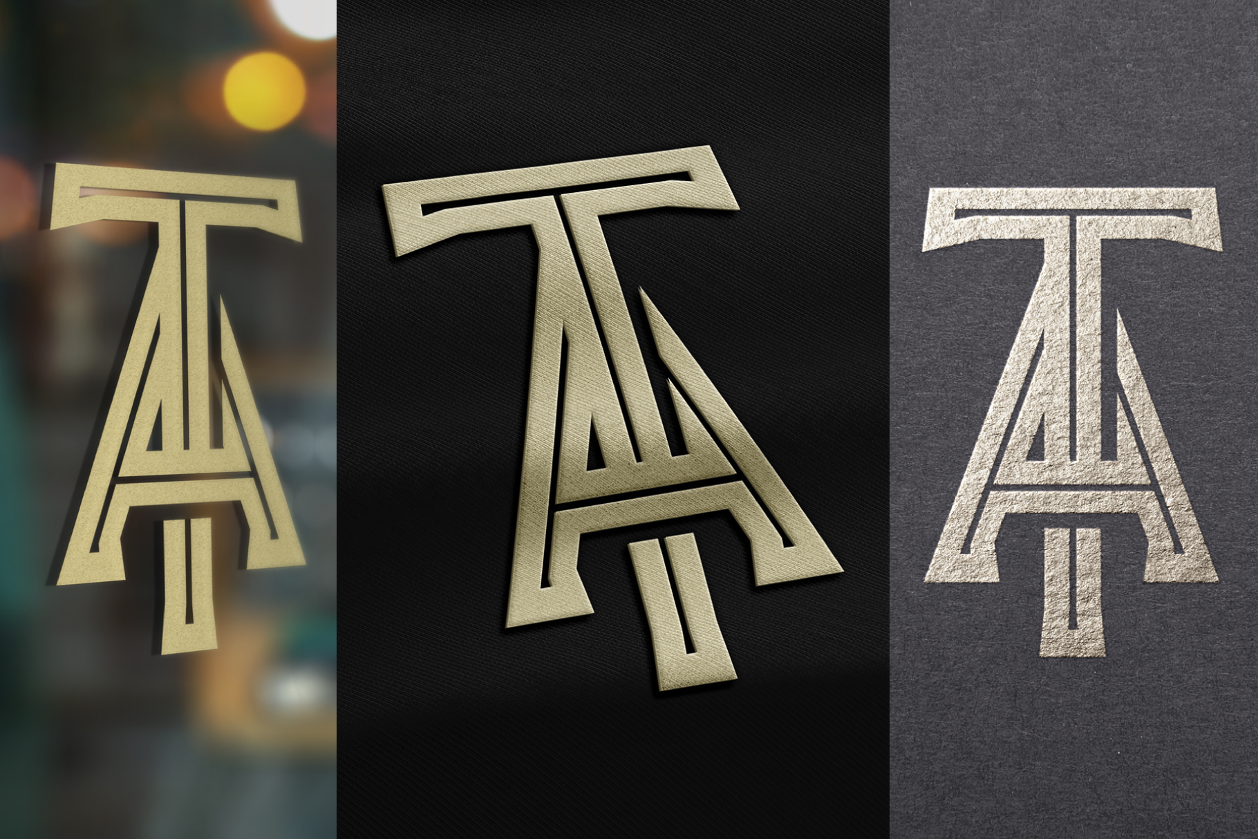 AT TA Monogram Logo, a Branding & Logo Template by Alphabet Agency