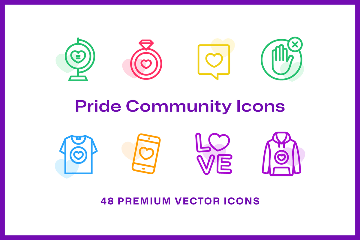 48 Pride Community Icons, an Icon by Furnace (Photo 2 of 5)