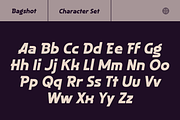 Bagshot – A Bold Futuristic Font, a Sans Serif Font by Drizy (Thumbnail 3 of 9)