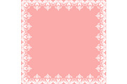 Floral Vector White Frame, a Background Graphic by FineArtStudio (Thumbnail 1 of 3)