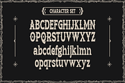 Vintage Western Display Font, a Serif Font by Simetrica Labs (Thumbnail 6 of 11)