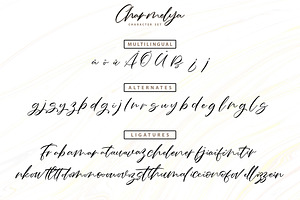 Charmelya Handwriting Script Font