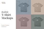 T-Shirt Mockup, a Print Template by Digital Breath templates (Thumbnail 1 of 7)