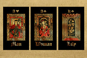 Gothic Mysteries Lenormand colorful, a Decorative Illustration by Samiramay (Thumbnail 11 of 13)