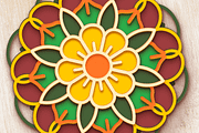 3D Poppy Flower Mandala - SVG Cut Fi, an Object Graphic by Arshad Ali (Thumbnail 4 of 8)
