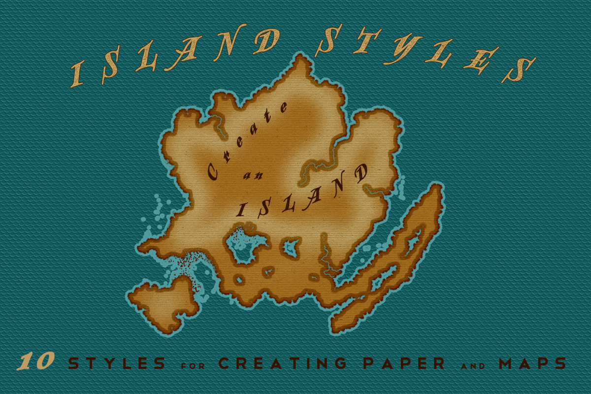 Treasure Map Styles with Extras