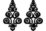 Vintage Ornamental Earrings Bundle, an Object Graphic by Gfx_Store (Thumbnail 2 of 13)