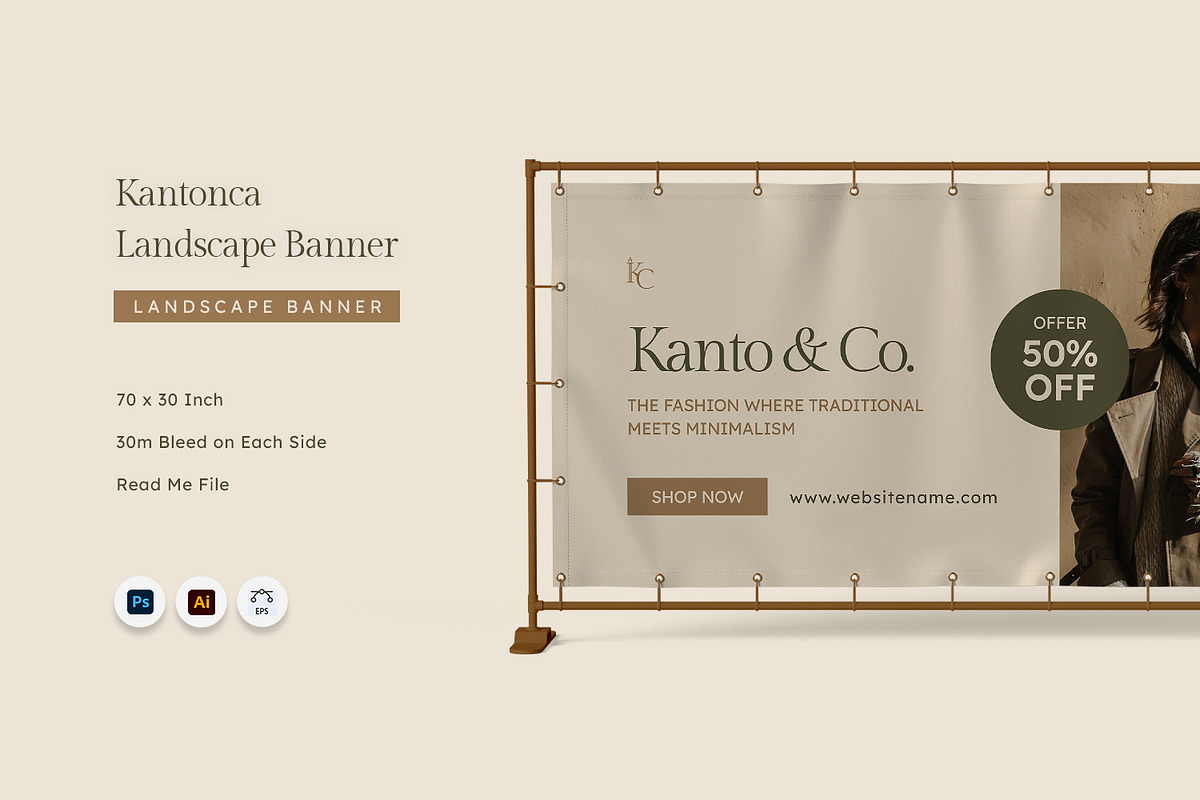 Kantonca - Landscape Banner, a Print Template by Fannan Studio (Photo 1 of 3)