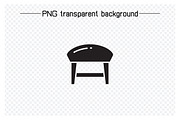 Stool Chair and Sofa Icons Set, a Solid Icon by Designfour (Thumbnail 3 of 7)