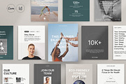 REFORM / Fitness Social Media Kit, a Social Media Template by Studio Dara (Thumbnail 1 of 15)