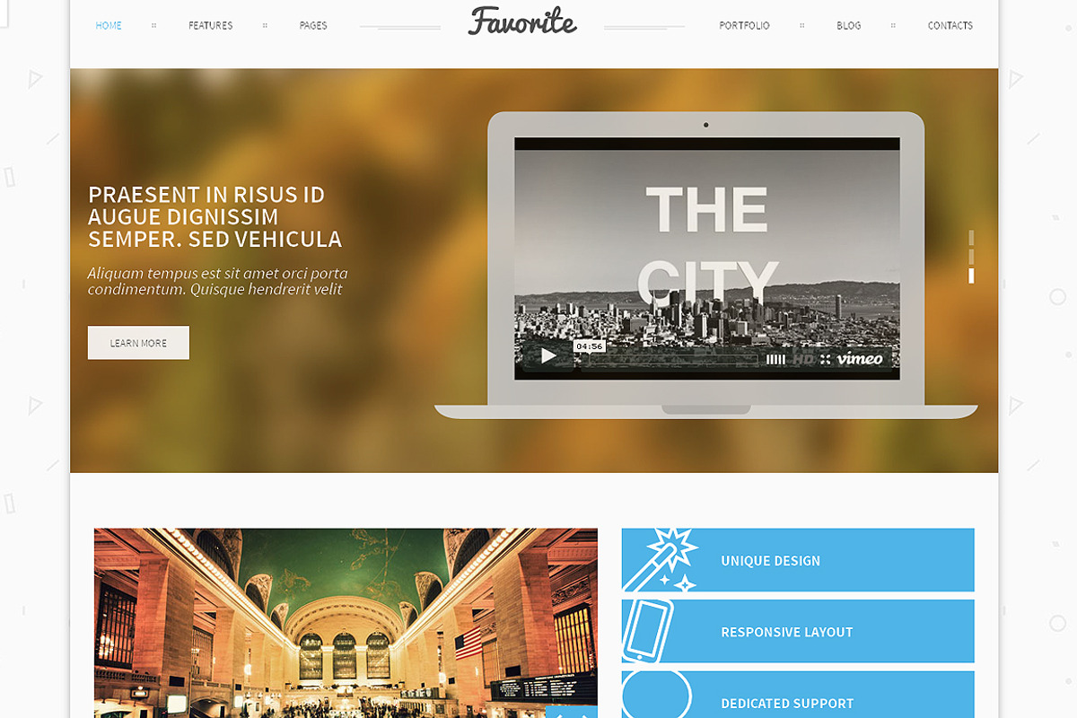 Multi-Purpose Bootsrap Theme, a Bootstrap Template by IceTemplates (Photo 2 of 4)