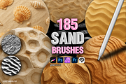 Procreate Sand & Desert brushes, a Brush Add-On by Revabrush (Thumbnail 1 of 7)