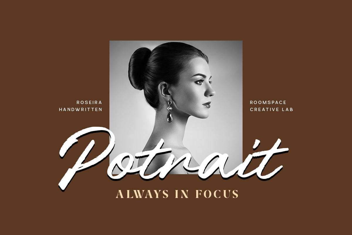 Roseira - Handwritten Brush Font, a Handwritten Font by roomspace creative lab (Photo 4 of 10)